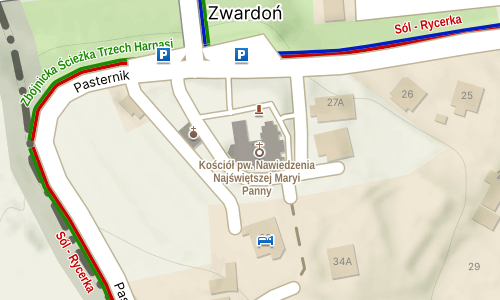 Parking Chatka Skalanka Zwardoń